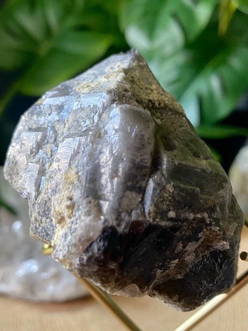 セット★ モリオン 単結晶 モリオン細石　天然石　黒水晶　チベット産