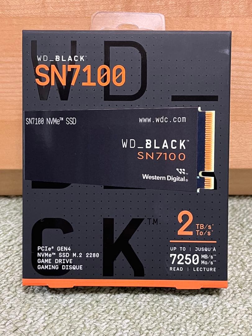 【新品未開封】WD_BLACK SN7100 2TB SSD M.2 2280