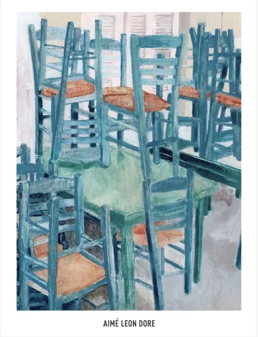 カレンダー・スケジュール Aime Leon Dore Still Life graphic poster