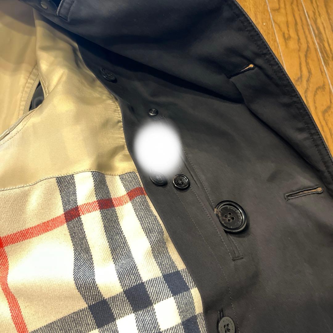 Burberryブラックトレンチコート