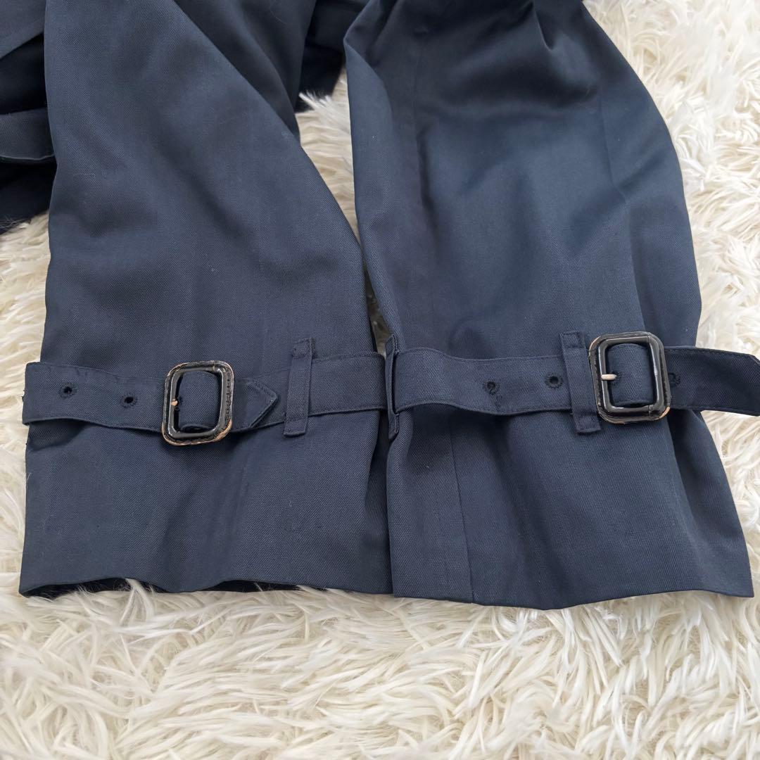 BURBERRYSバーバリー ノバチェック ライナー付 トレンチコート ネイビー