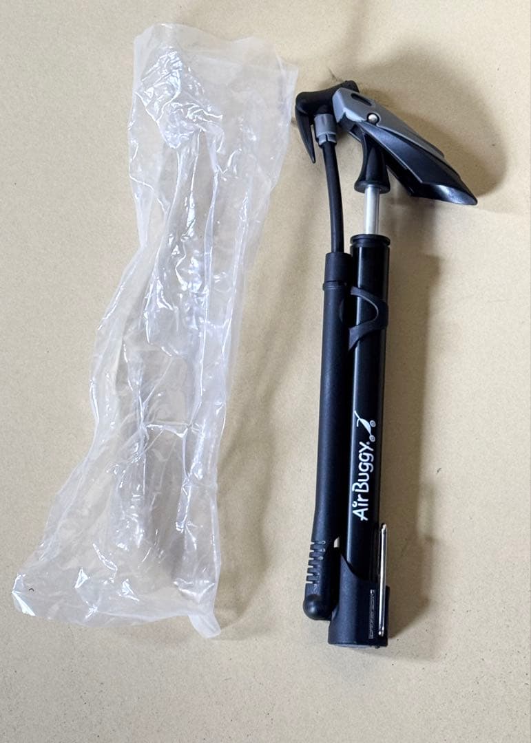 エアバギー ココ ダブル 双子用 ベビーカー グレー 空気入れ付き