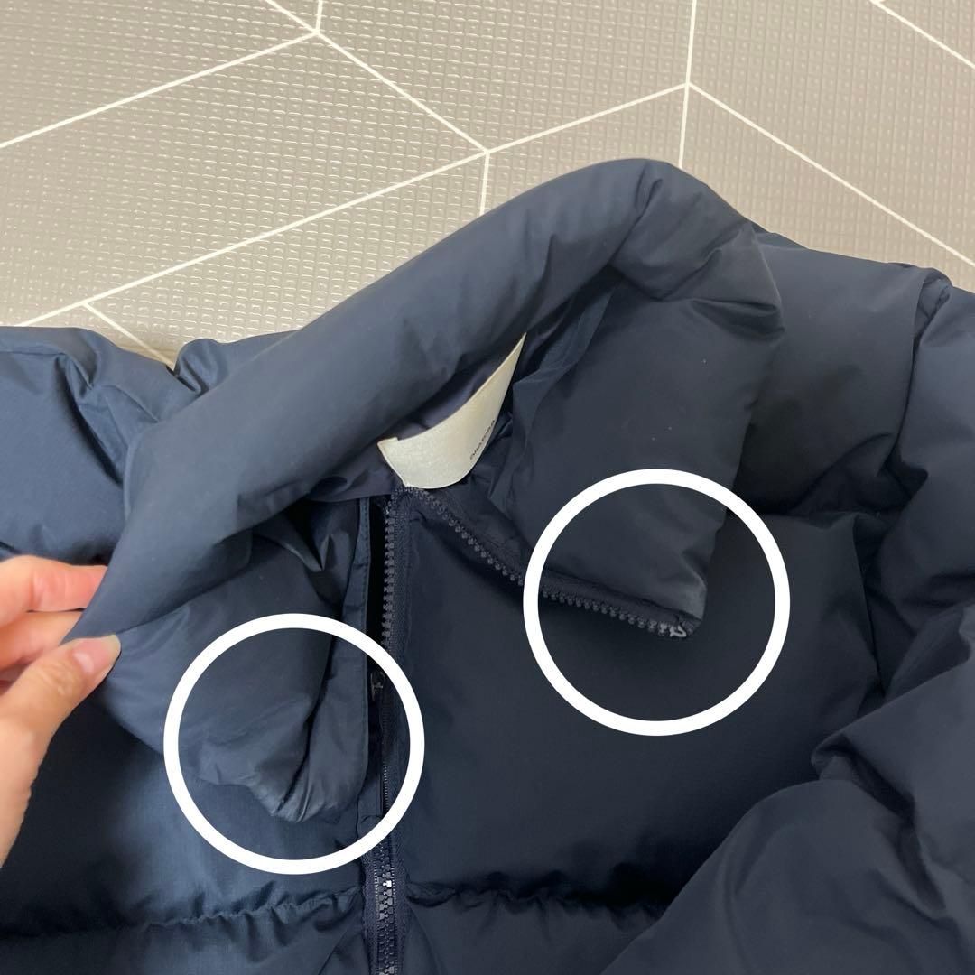 OHOTORO ダウン ネイビー Sサイズ