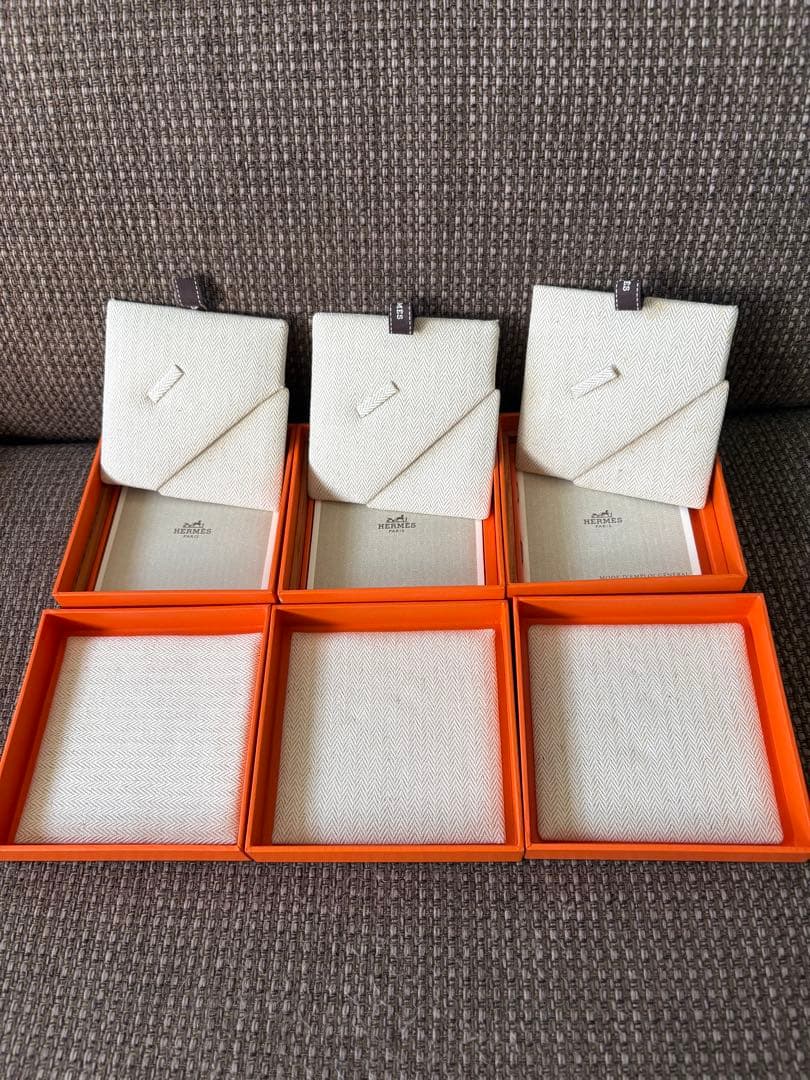 正規品　美品エルメス　時計　ネックレス　ピアスなど　入れ　空箱　巾着袋　9セット