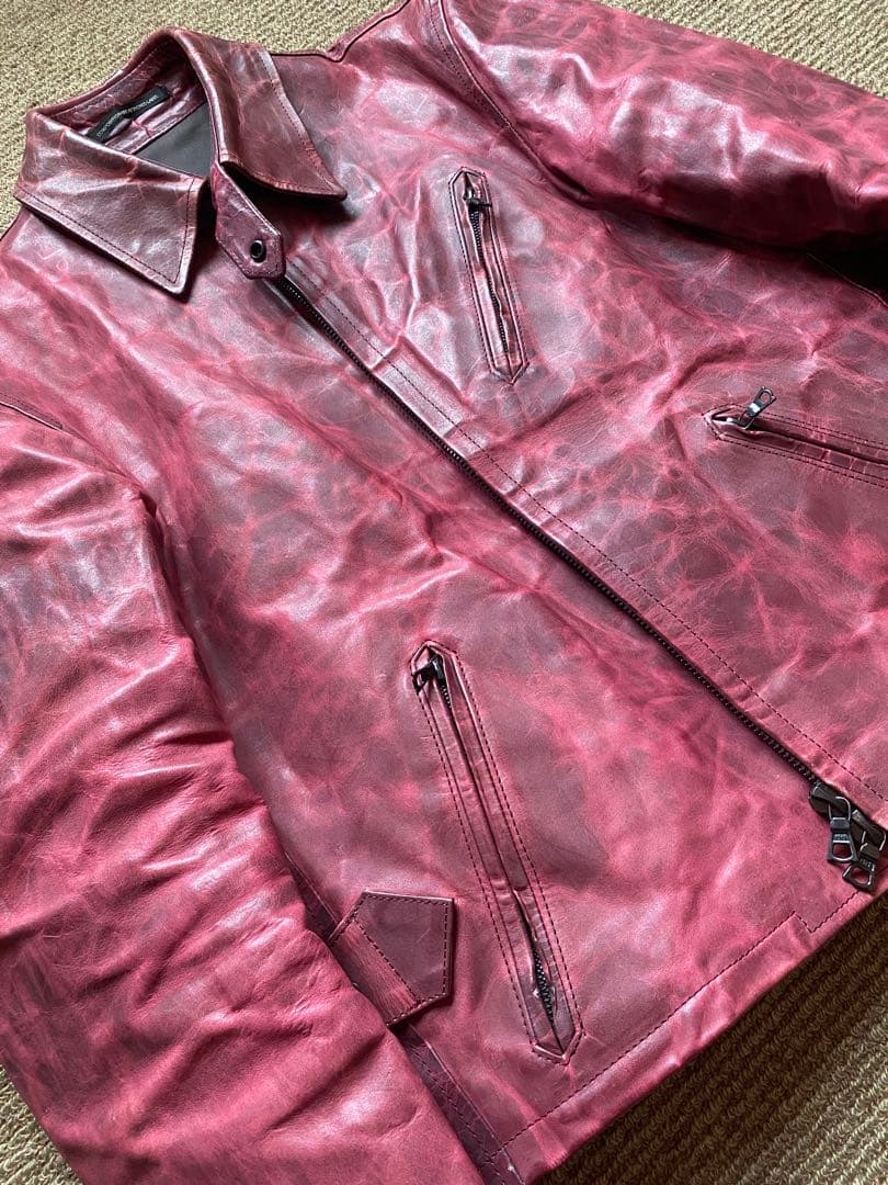 超激レア Y's for men × Justin Davis レザージャケット