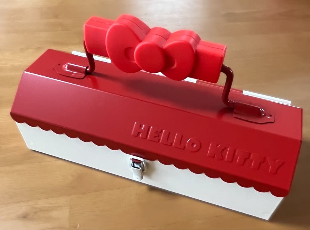 新品 ハローキティ ツールボックス 工具箱 収納 ケース 小物入れ 雑貨