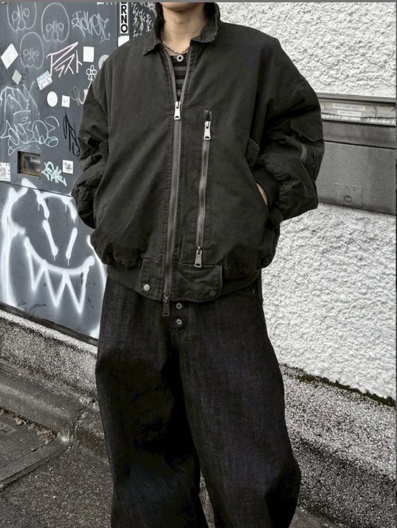 ジャケット・アウター [youll] vintage wash MA-1