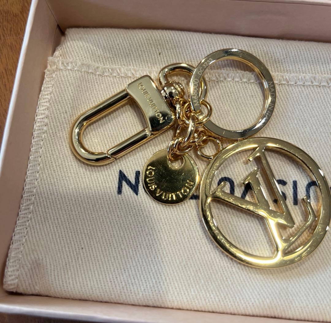 LOUIS VUITTON ゴールド キーホルダー