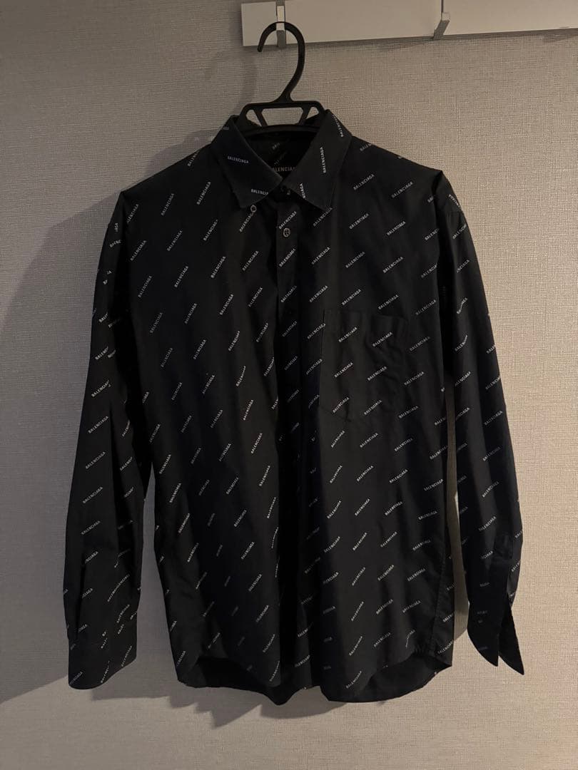 BALENCIAGA パターン入りシャツ サイズ36