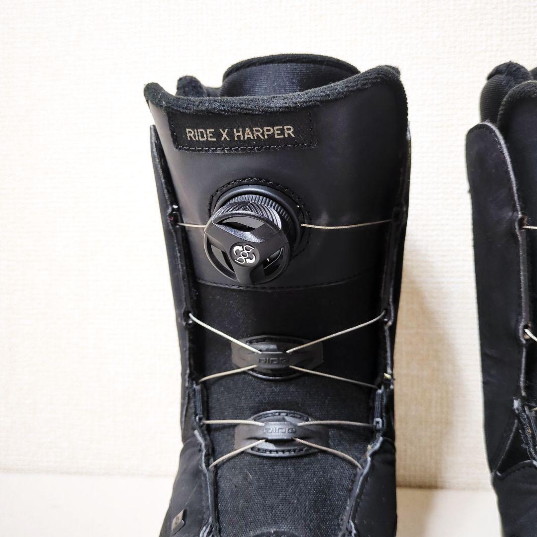 RIDE X HARPER スノーボードブーツ ブラック 23㎝