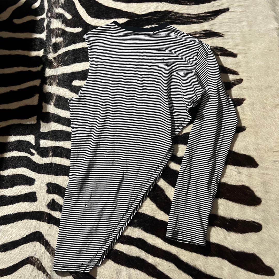 number nine 05ss ナイトクローラー期 ボーダー カットソー