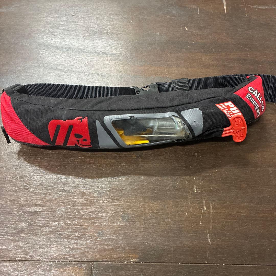 マズメ　ＭＡＺＵＭＥ　インフレータブル　ウエスト自動膨張ライフジャケット