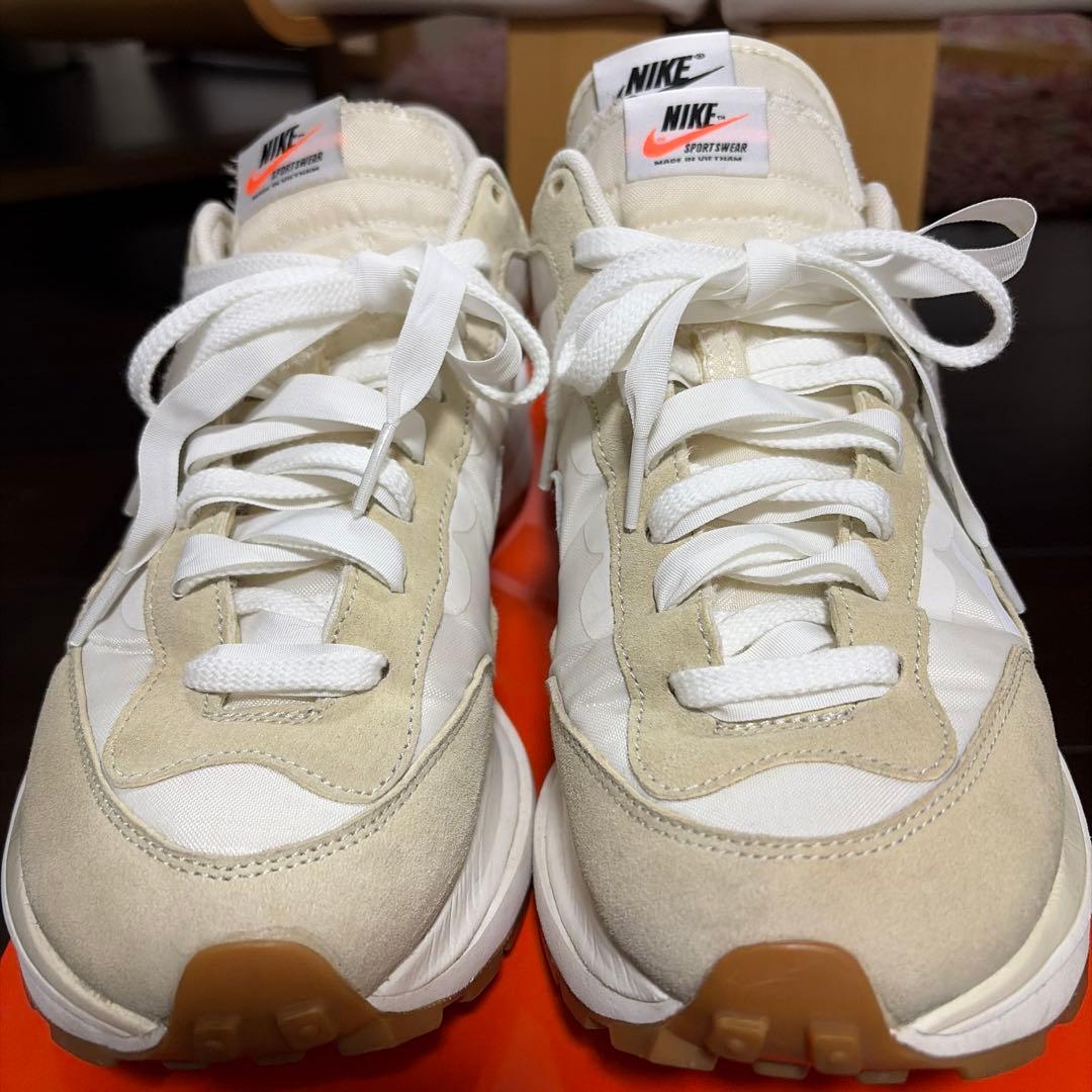 sacai × Nike Vapor Waffle White Gum