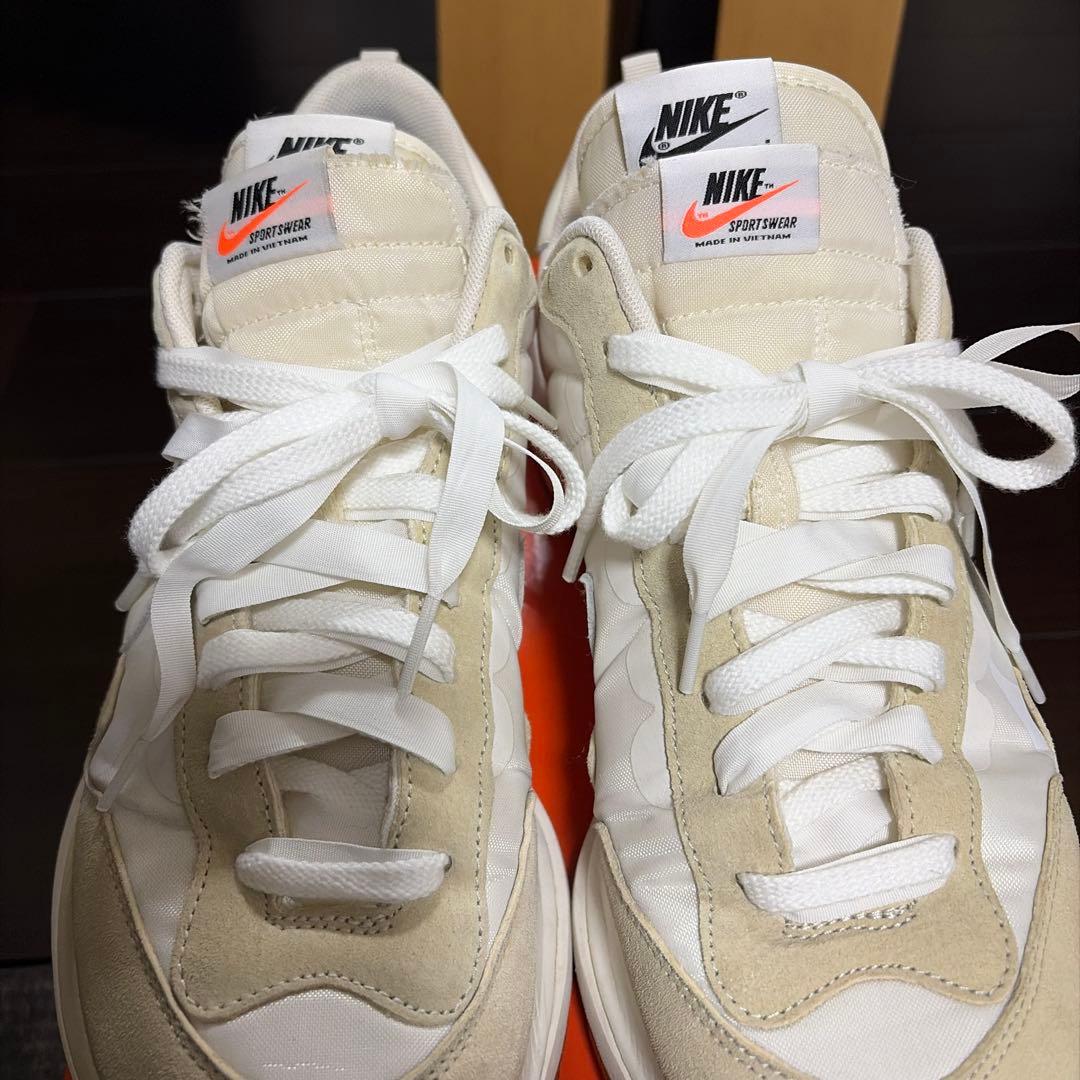 sacai × Nike Vapor Waffle White Gum