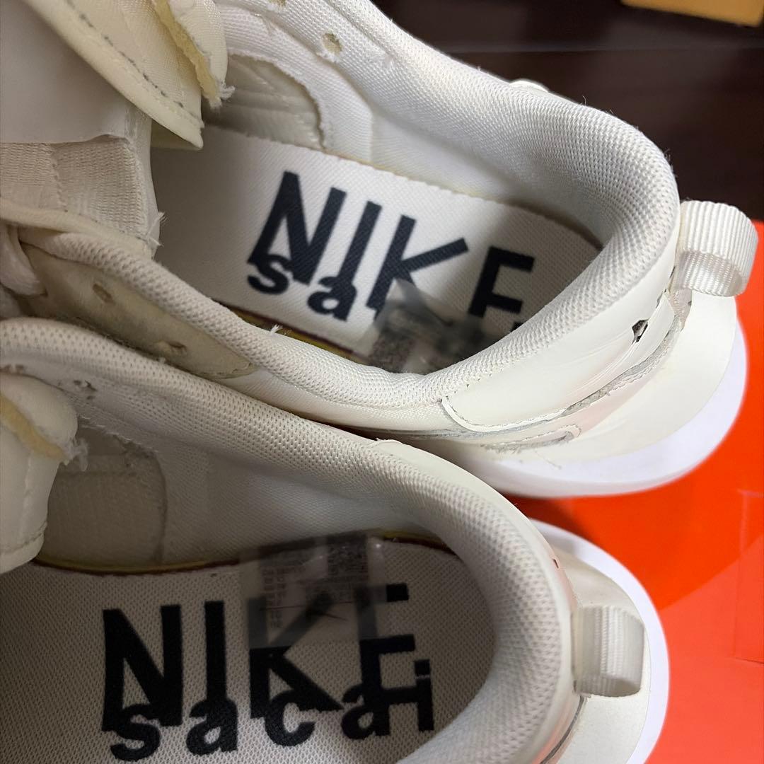 sacai × Nike Vapor Waffle White Gum