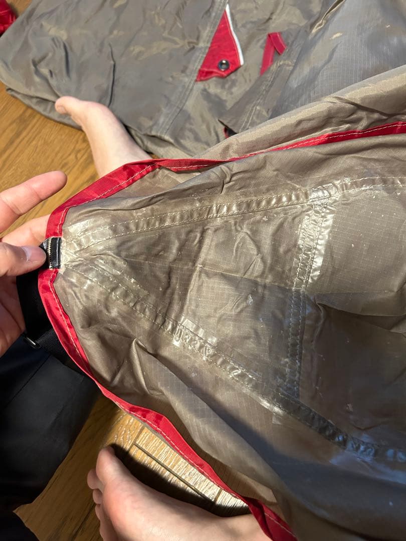 MSRストームキング　タンカラー　フットプリント付き　クリーニング　シーム張替済