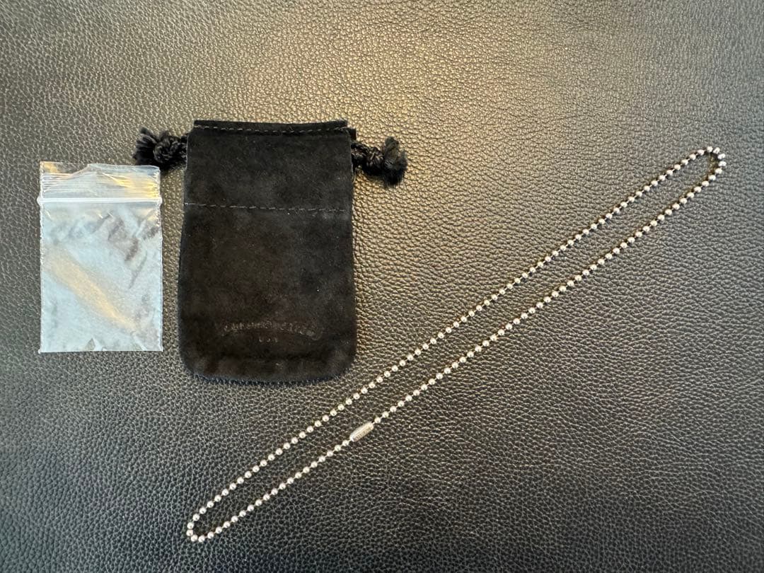 クロムハーツ　純正ボールチェーン　18インチ