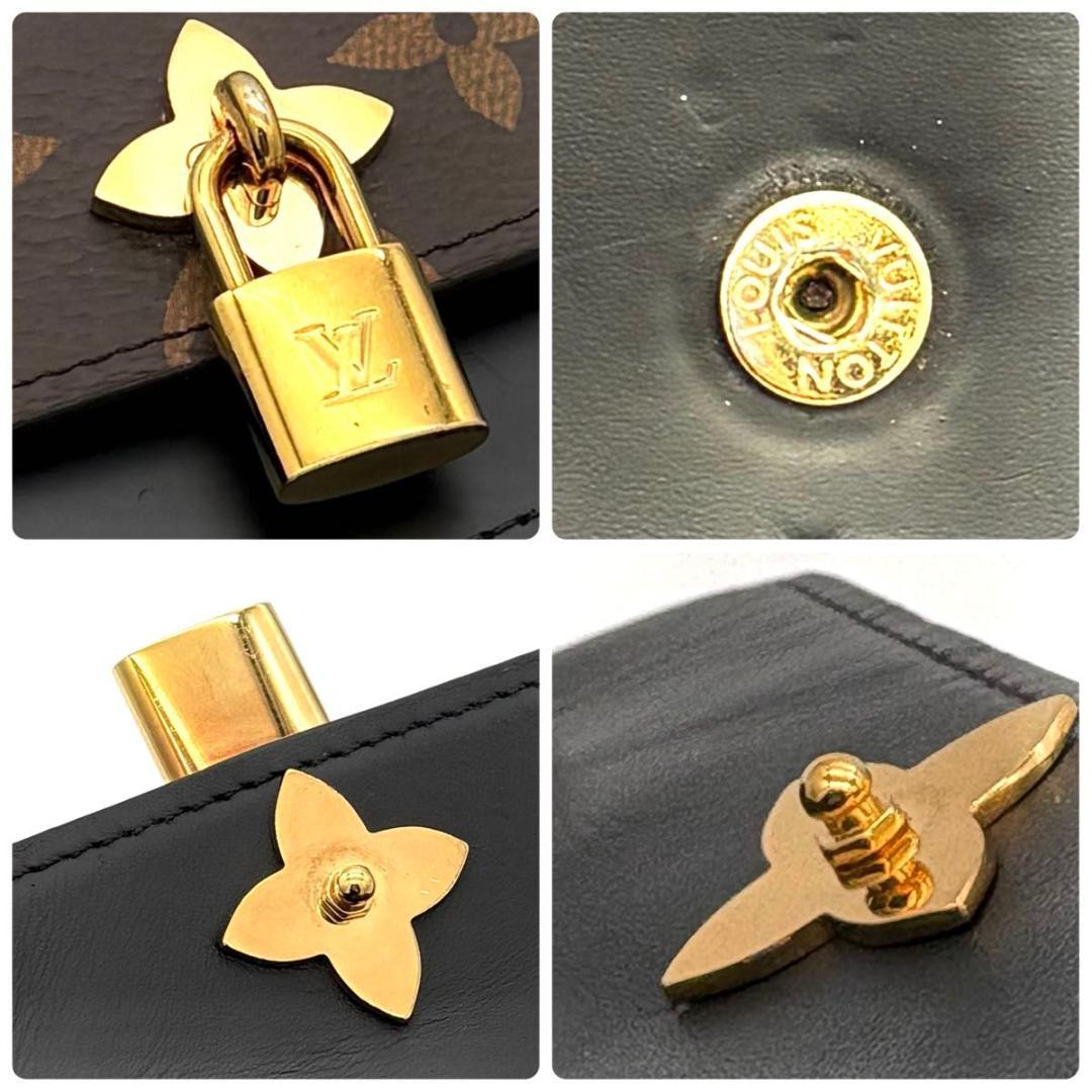 ルイヴィトン 折財布 モノグラム ポルトフォイユ フラワー コンパクト 2590