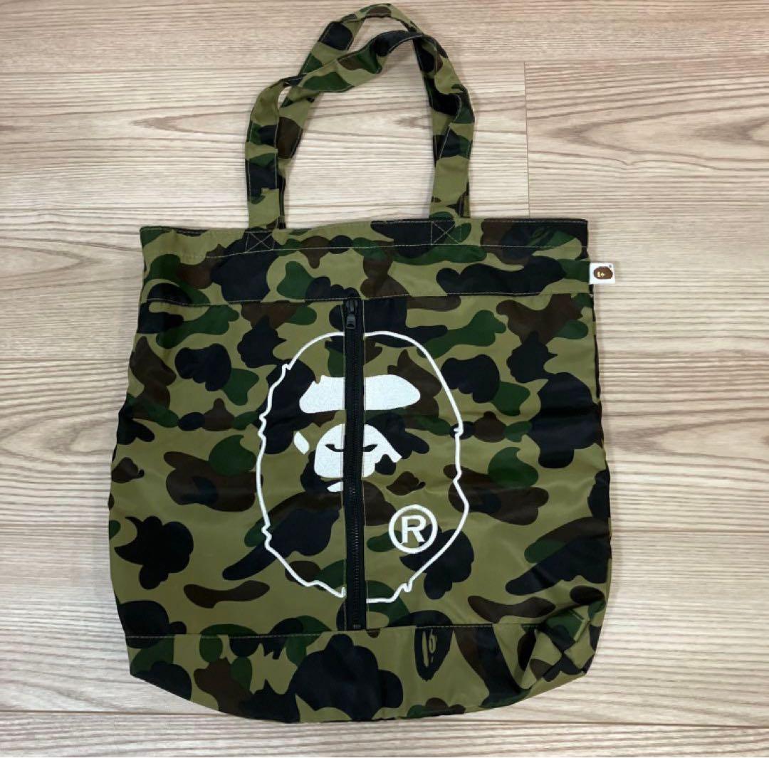 A BATHING APE 迷彩トートバッグ