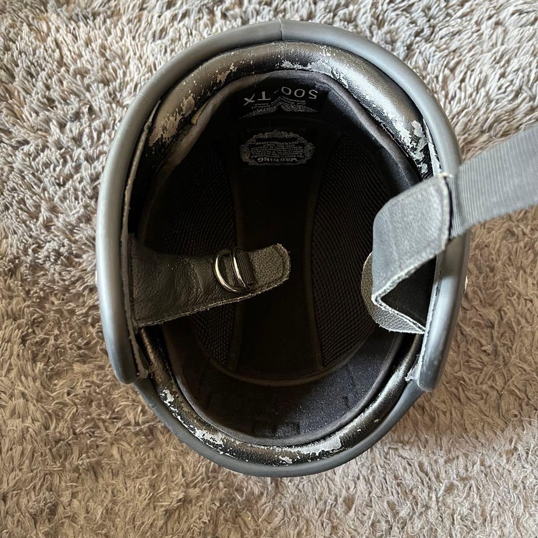 I*I様 【TT&CO 500TX】マットブラック ヘルメット L Shell