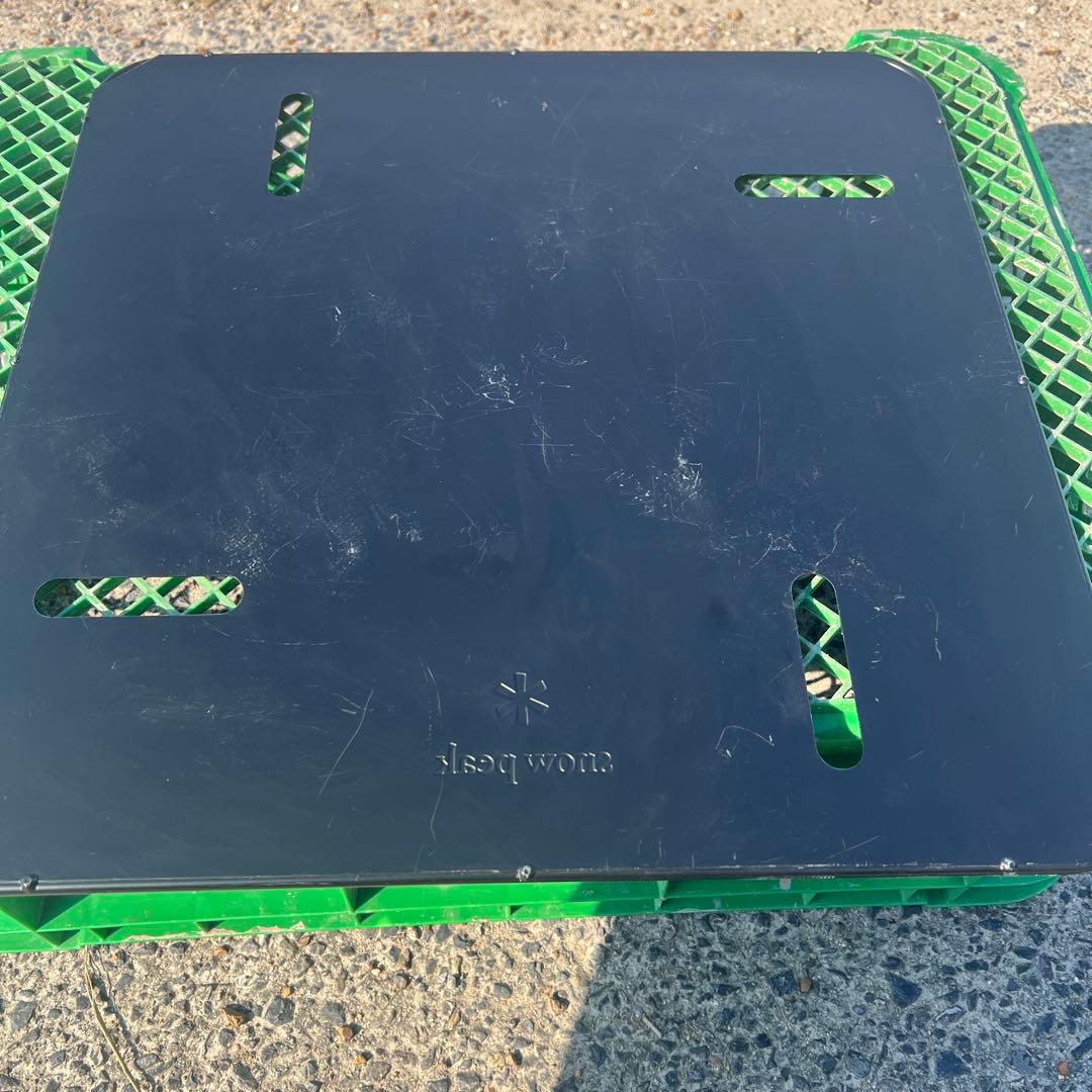  peak 焚き火台 ステンレス製 専用マット付き