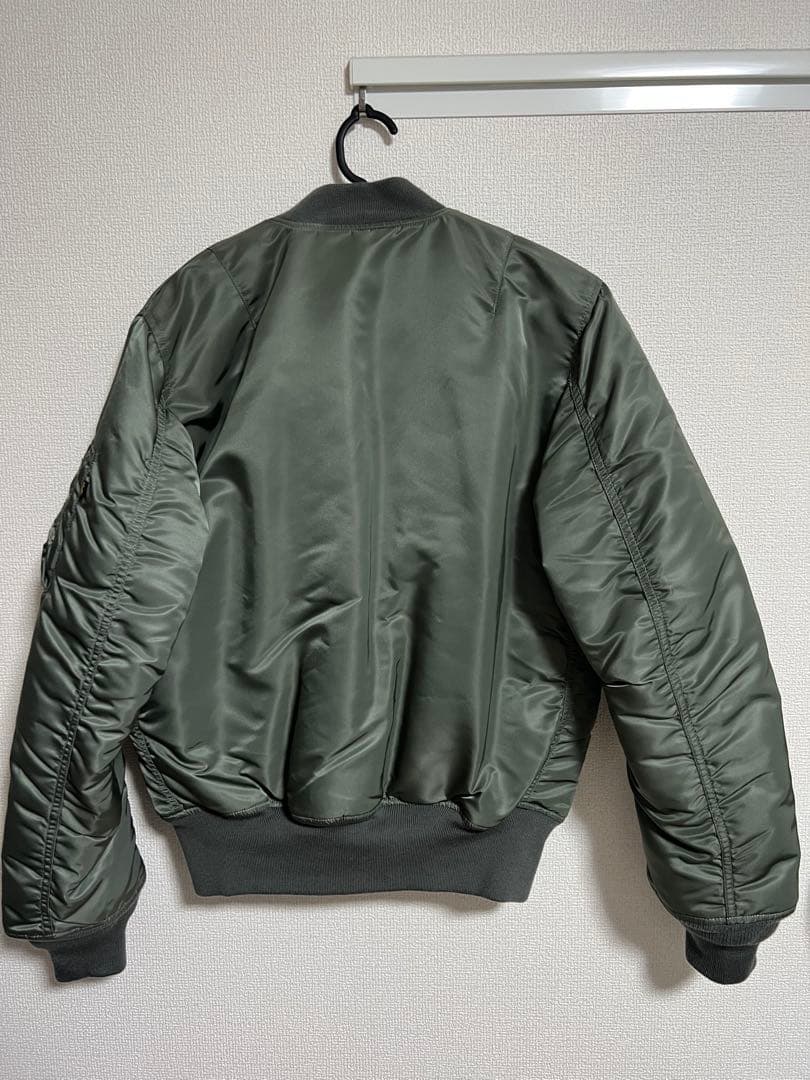 【週末セール】ALPHA MA-1 USスペック ビンテージグレー Sサイズ