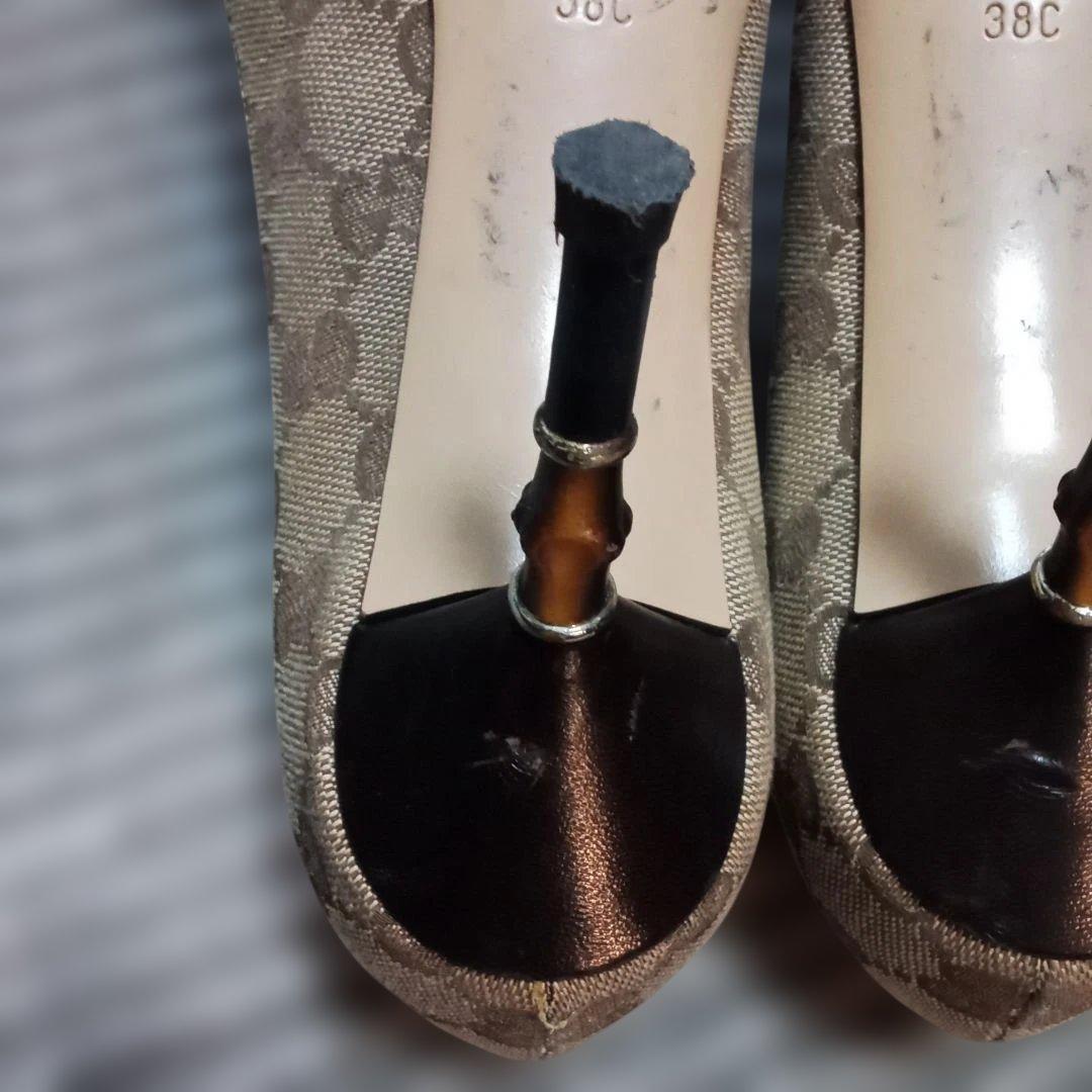 GUCCI　パンプス　24.5㎝　ヒール約7㎝　正規品