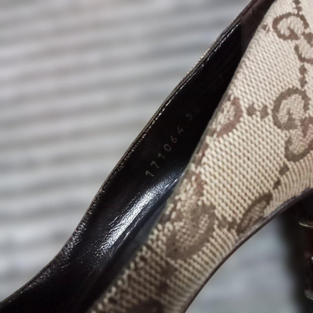GUCCI　パンプス　24.5㎝　ヒール約7㎝　正規品