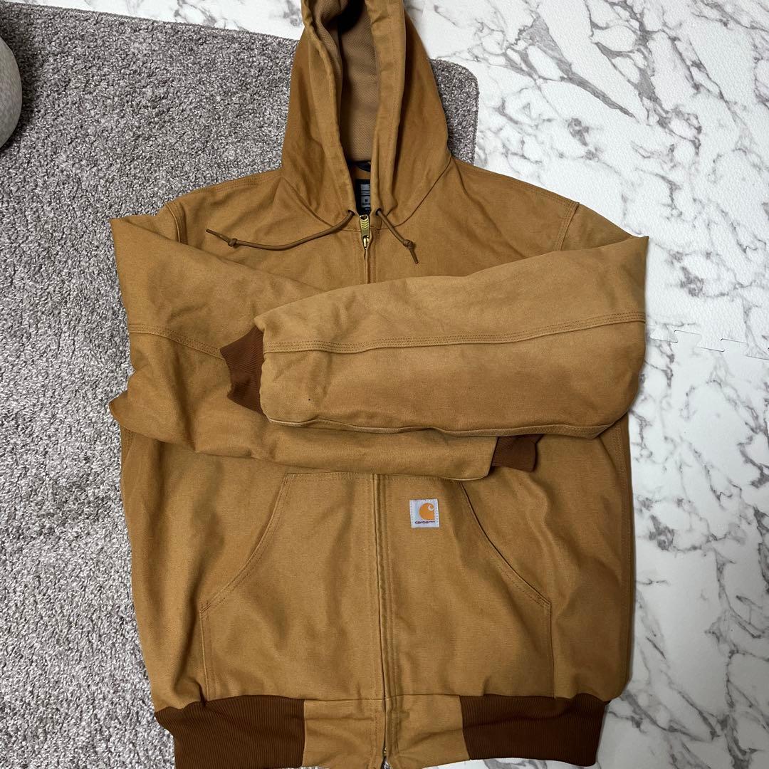 も*天様 Carhartt ブラウン アクティブジャケット メンズ 希少