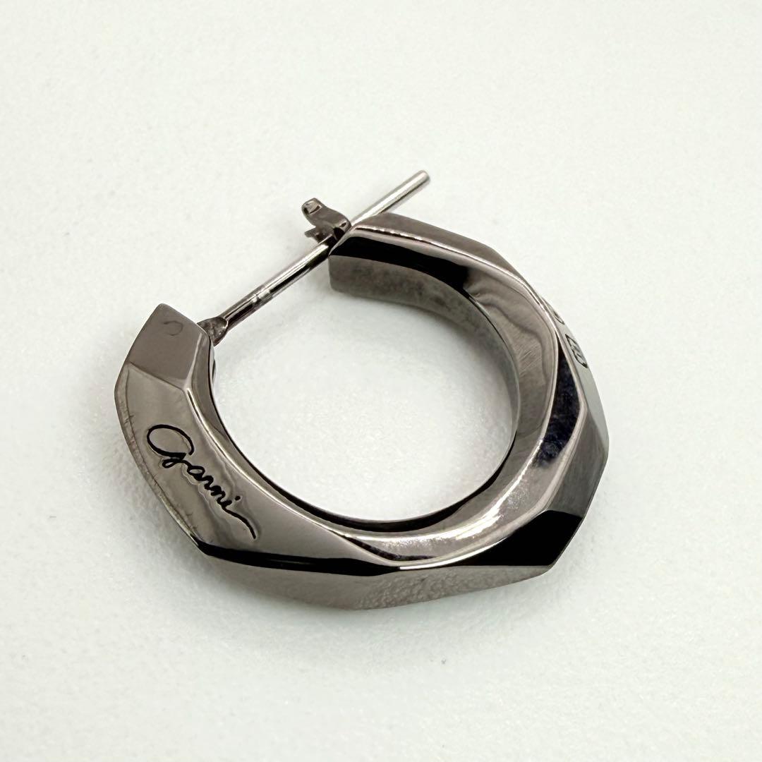 ◆【美品】GARNI ガルニ Crockery Pierce BLACK-L