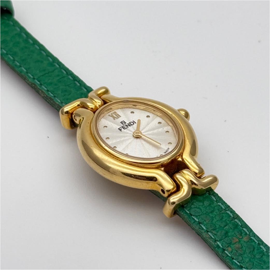 FENDI フェンディ 稼働 クォーツ 時計 640L / 替えベルト