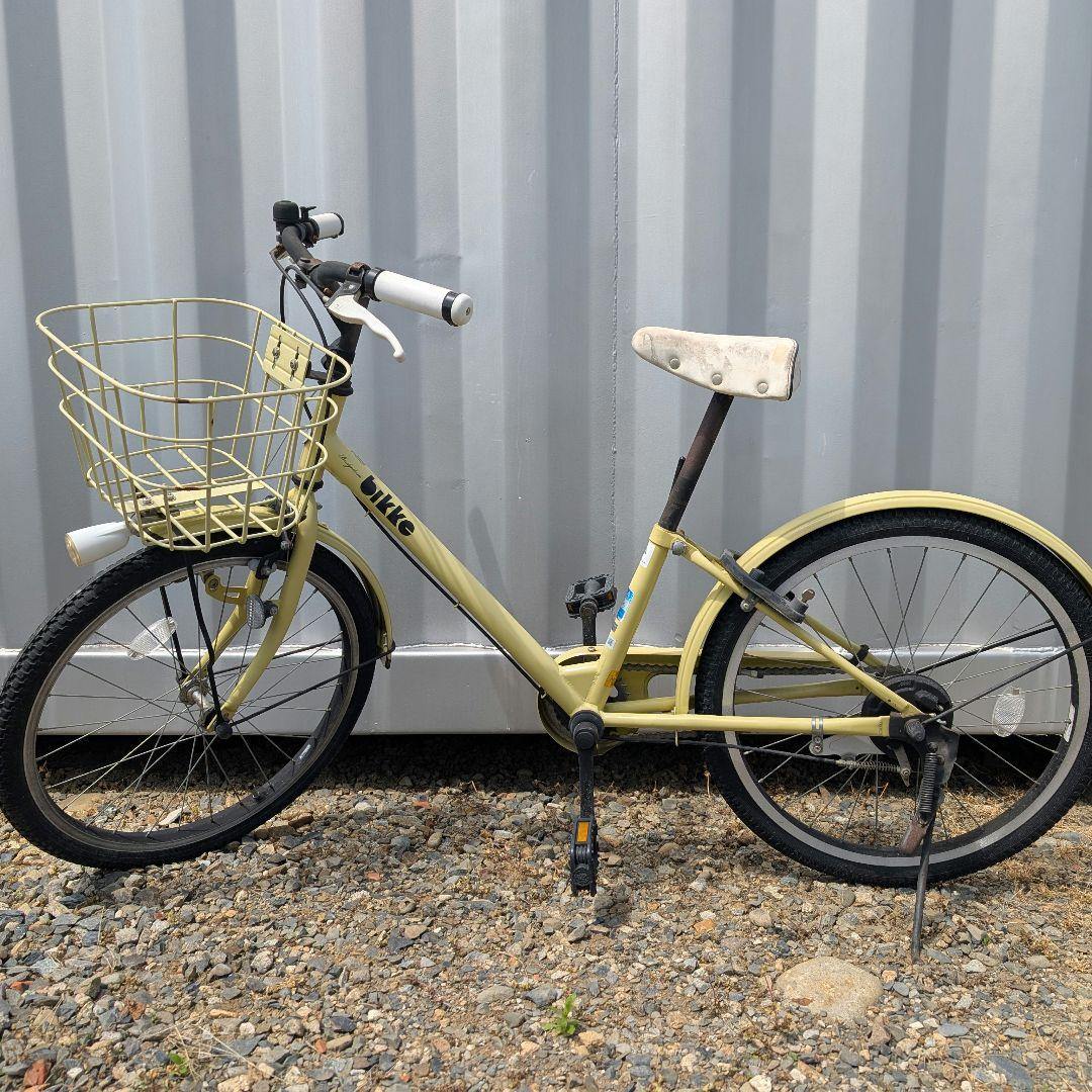 ブリヂストン bikke 22インチ 子供用 自転車 イエロー ビッケ