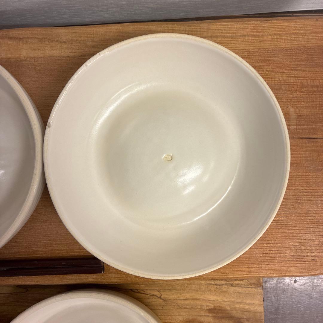 ちゃーさん新品　陶器　陶芸作家　変形鉢5個　44