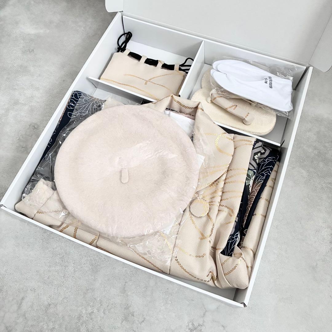 [ネイビー]被布セット　男の子　七五三　3歳