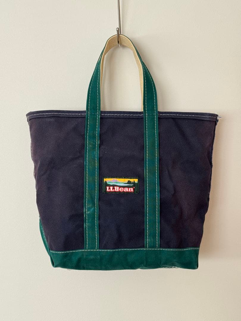 【レア】単色タグ 80's エルエルビーン ボートアンドトート デラックストート