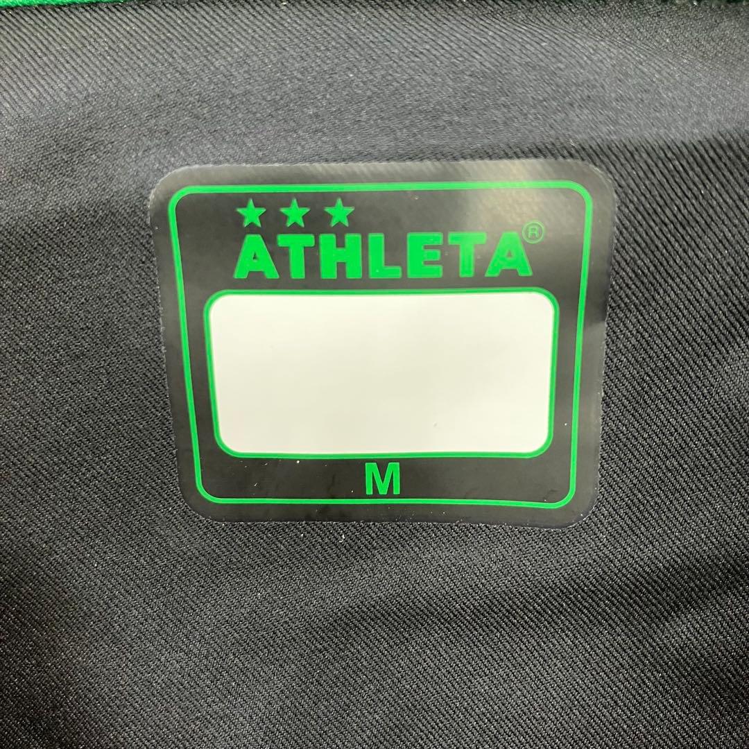 東京ヴェルディ アスレタ ジャージ トラックトップ 移動着 サッカー 黒