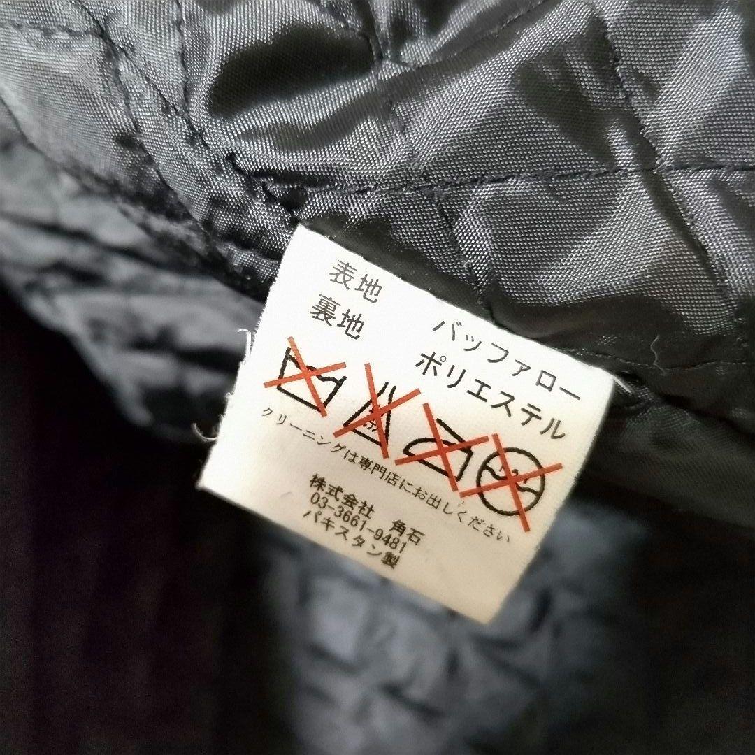 ホーンワークス　ダブル　ライダース　レザー　裏地キルティング　大きいサイズ