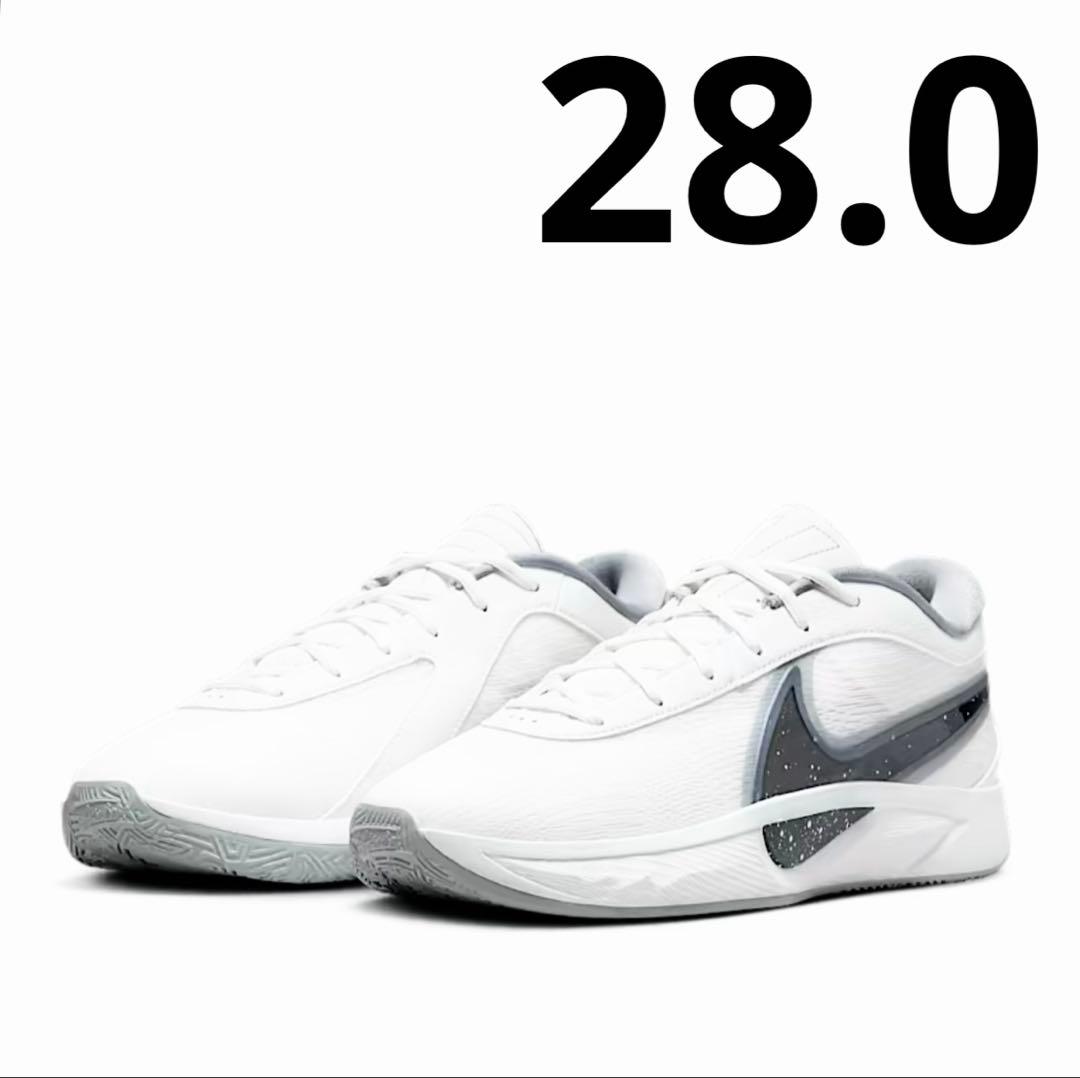 ■新品28.0cm■ナイキ ヤニス フリーク 6 EP ホワイト/ブラック