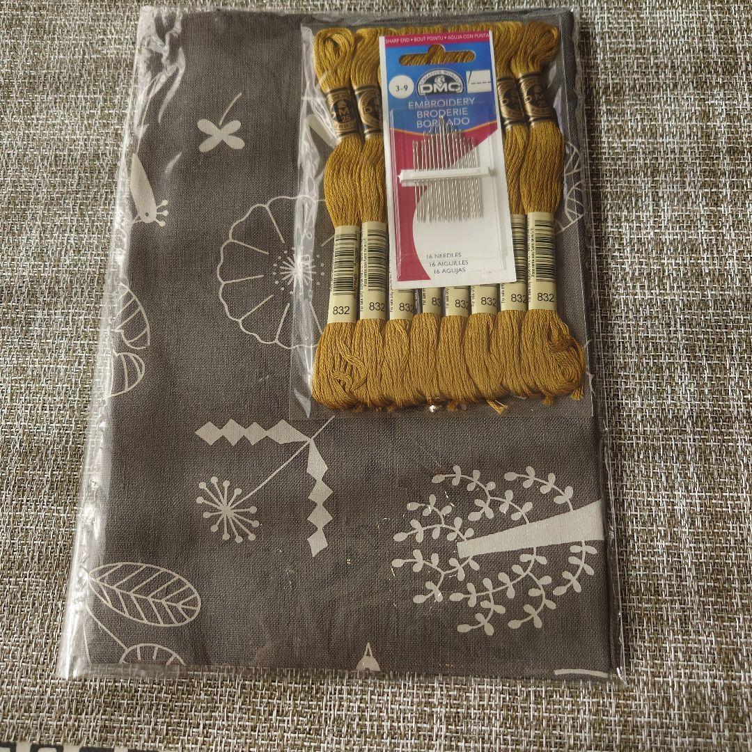 樋口愉美子 エンブロイダリーキット　gris