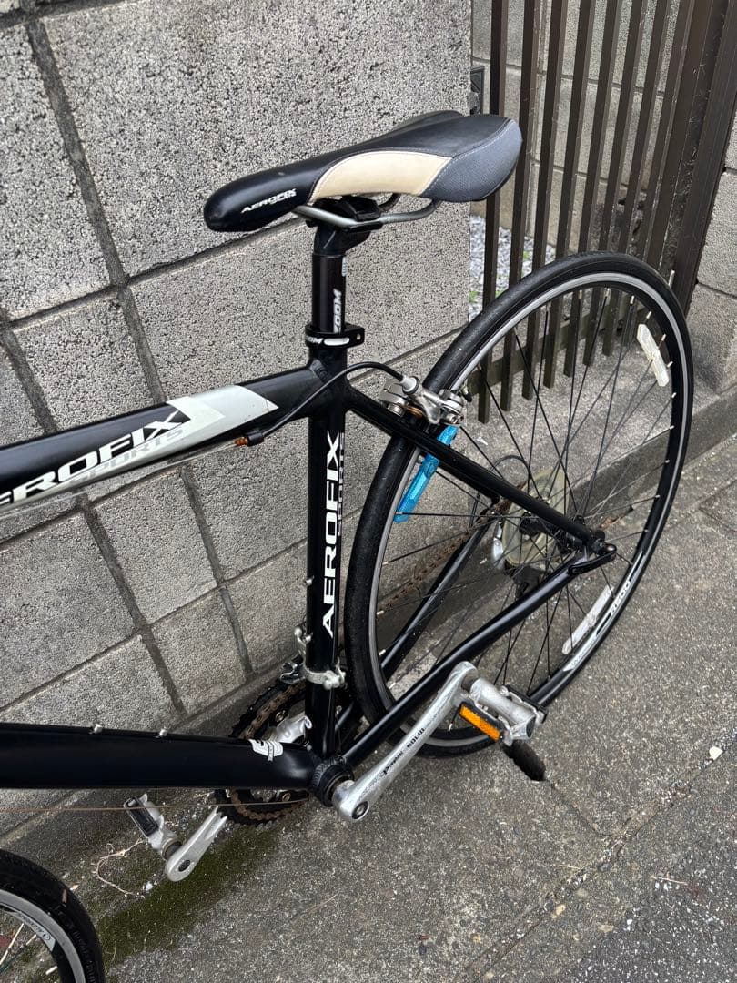 ロードバイク　中古品　大人用　黒色　埼玉県川口/東京都足立区のみ✴︎直接取引限定✴︎