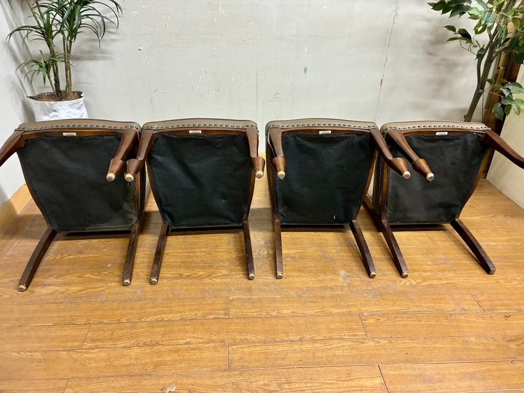 管422☆マルニ☆maruni☆ヴェルサイユシリーズ☆ダイニングチェアー☆4脚