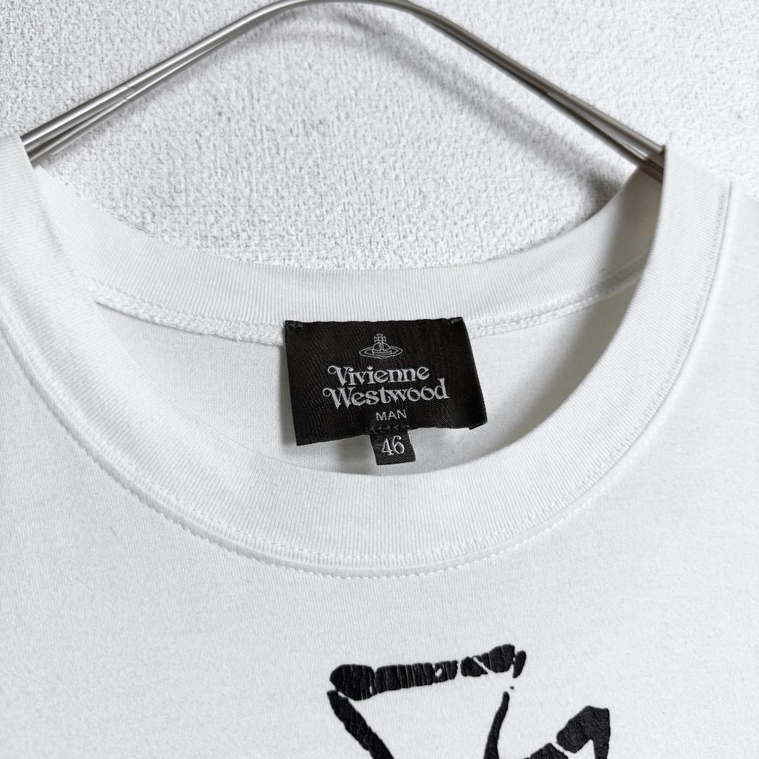 【大人気☆クラックデザイン☆オーブロゴ】ヴィヴィアンウエストウッド ロゴTシャツ