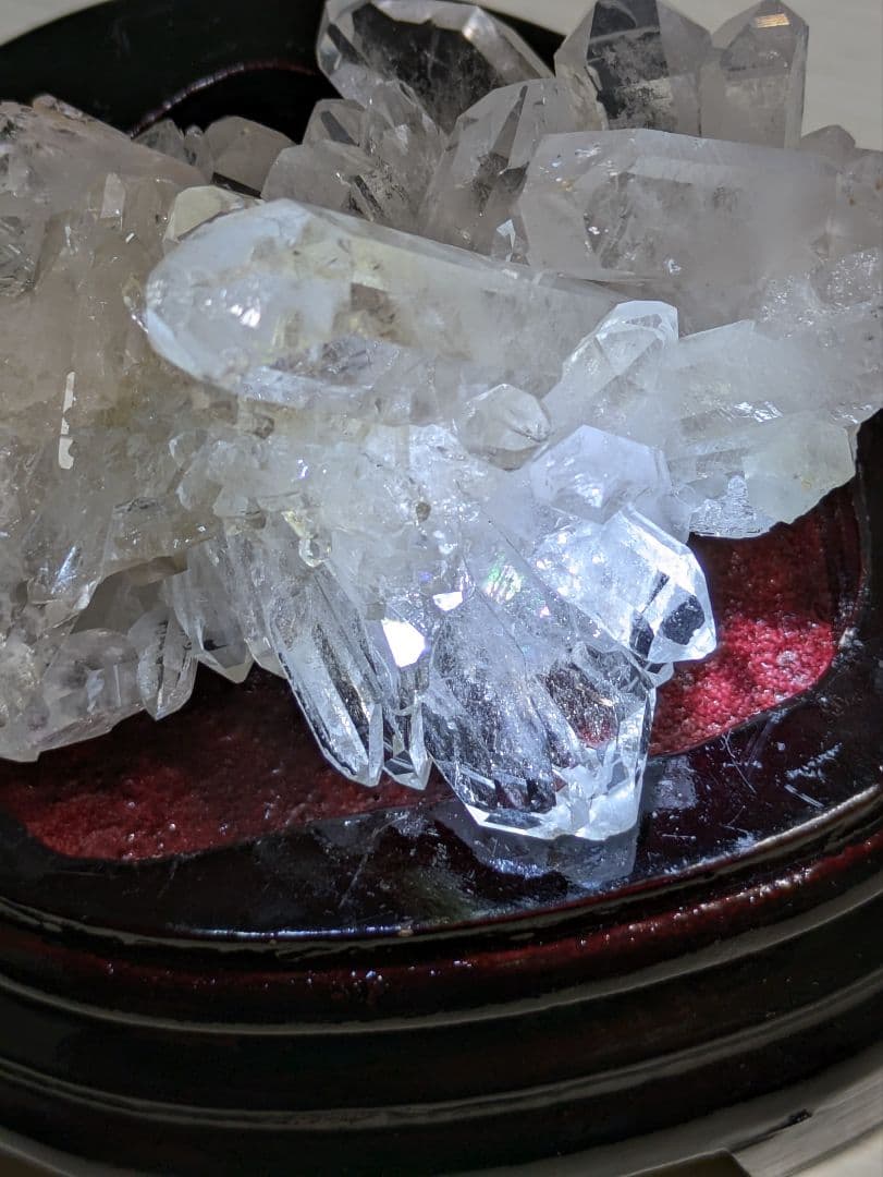 高品質✨水晶 モリオン クラスターセット