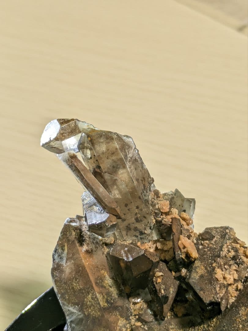 高品質✨水晶 モリオン クラスターセット