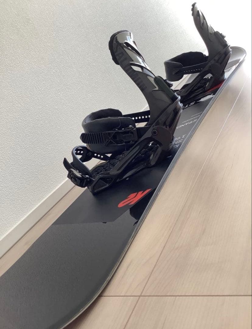 K2 サロモン初心者メンズスノーボードセット グラトリにも