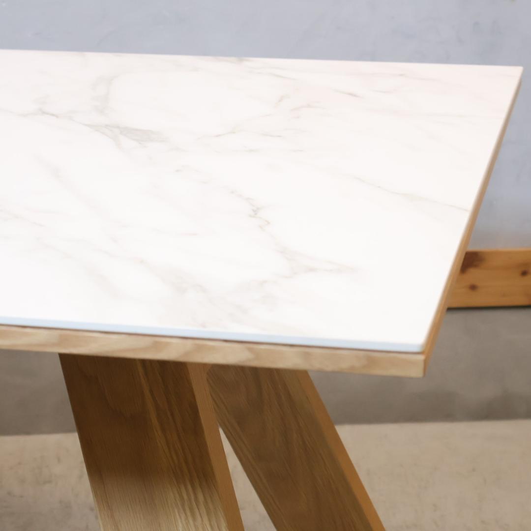 SHIGIYAMA シギヤマ家具 セラミック ダイニングテーブル 大理石風