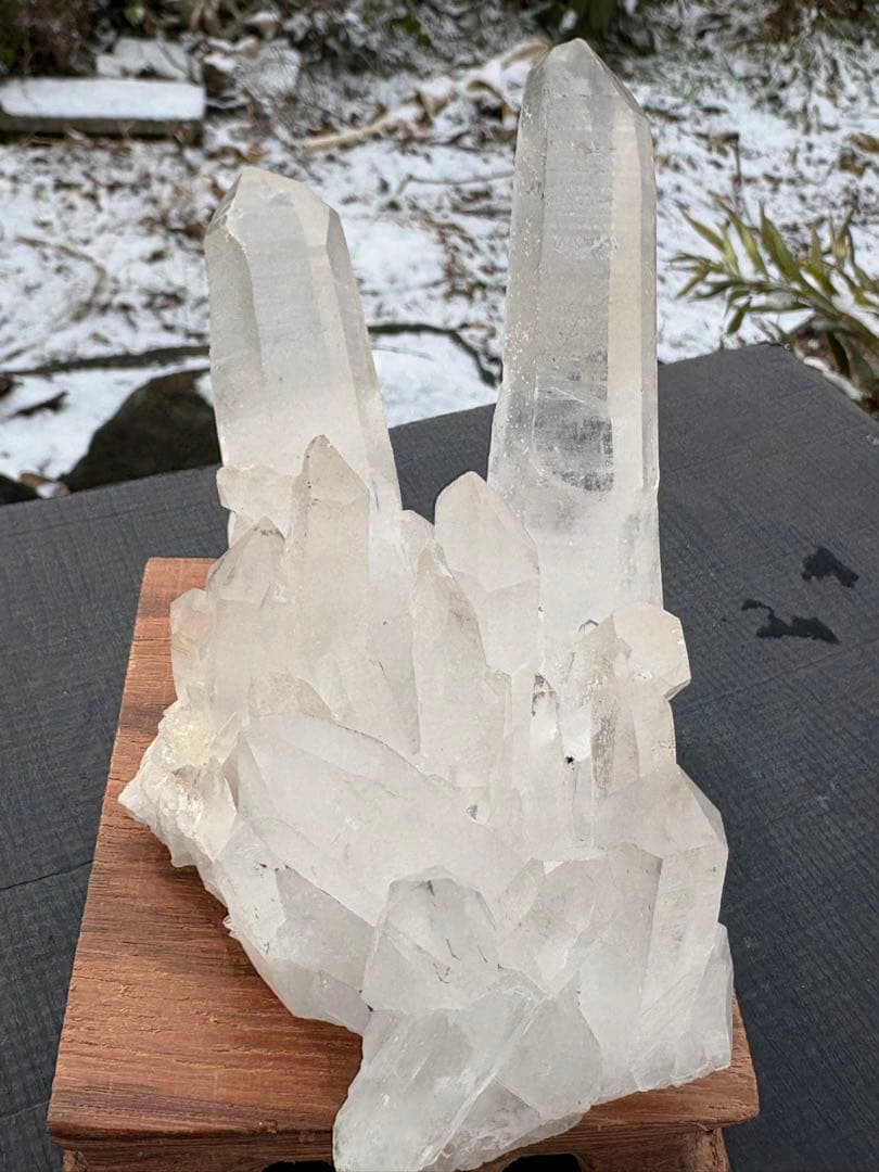 ❤️0.5kg ヒマラヤ　透明感良く強いパワー　極みの逸品　クラスター　原石