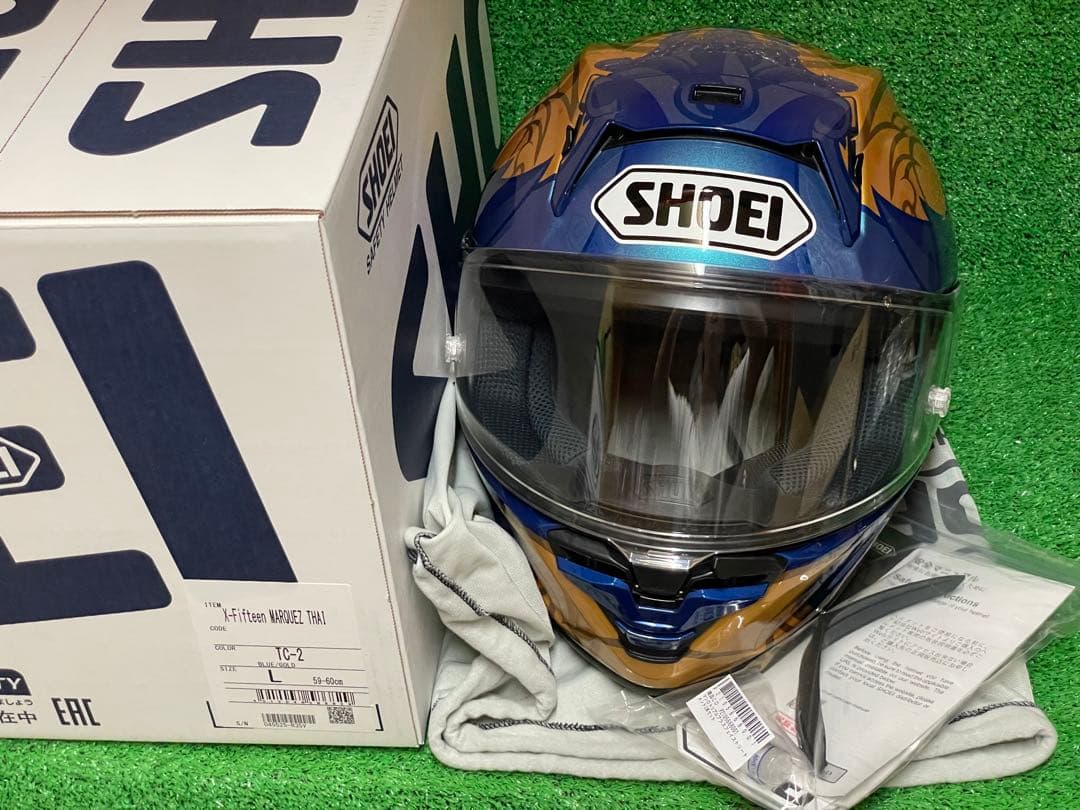 S*T様 SHOEI フルフェイスヘルメット X-15 X-Fifteen マル