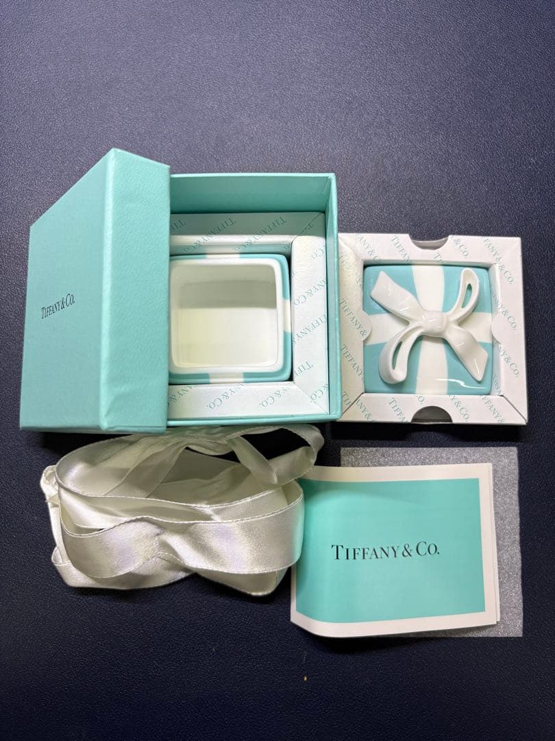 未使用Tiffany＆Co. ブルーボックス ミニ ジュエリーケース