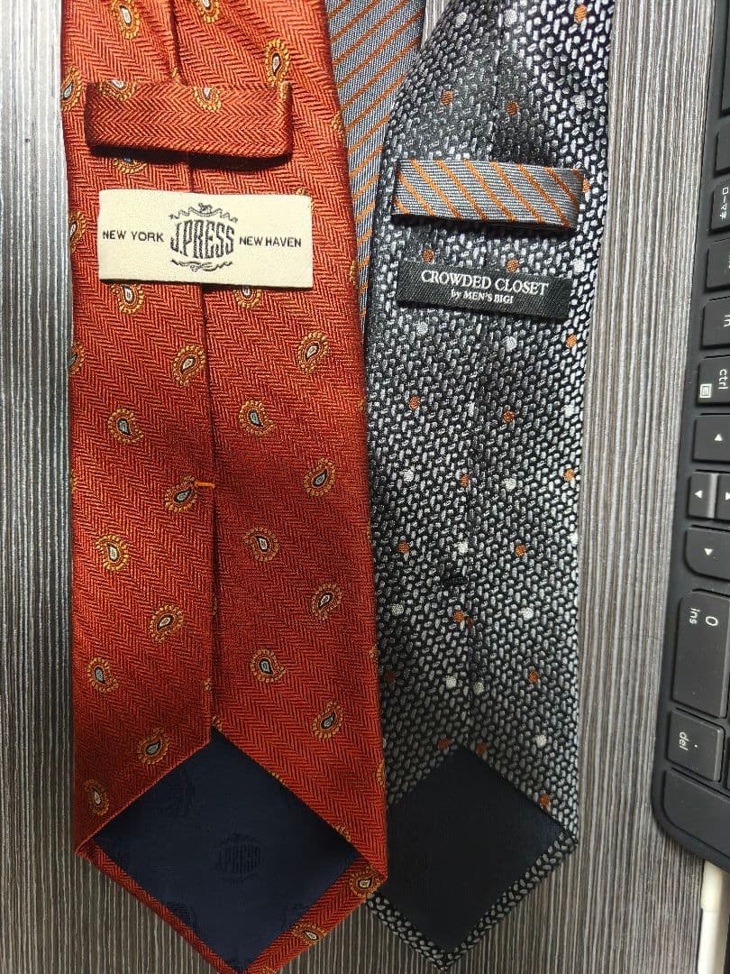 中古ネクタイ　16本セット　使用頻度小美品　主に8センチ